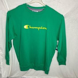 Champion crewneck spellout big and tall sweatshirt size 2XL